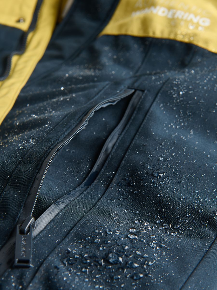 Insulated jacket with hood - navy - RESERVED - 8