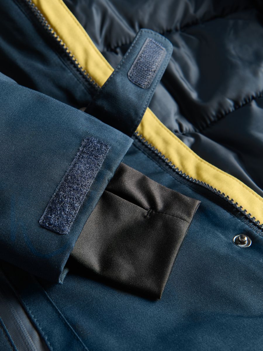 Insulated jacket with hood - navy - RESERVED - 9