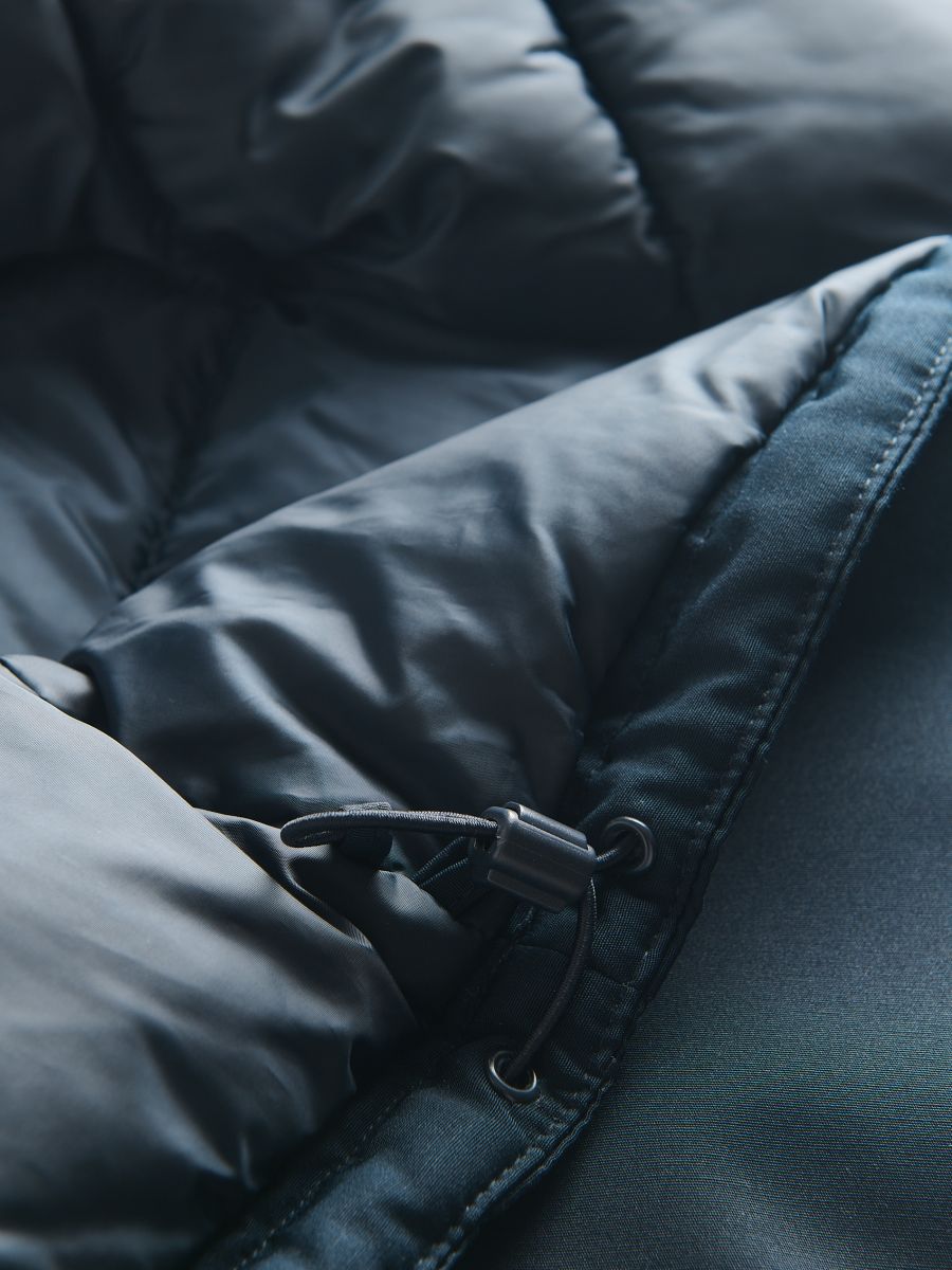 Insulated jacket with hood - navy - RESERVED - 10