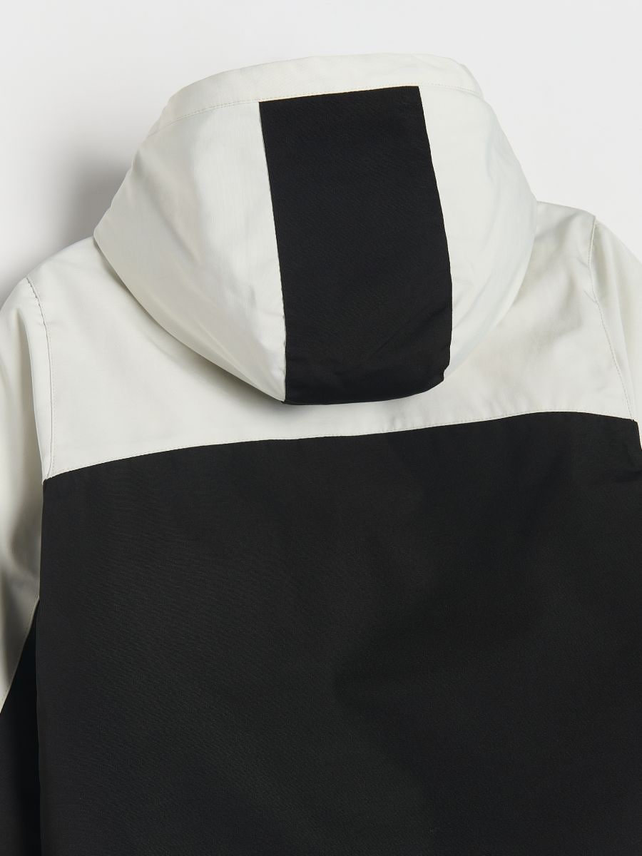 Insulated jacket with hood - black - RESERVED - 3