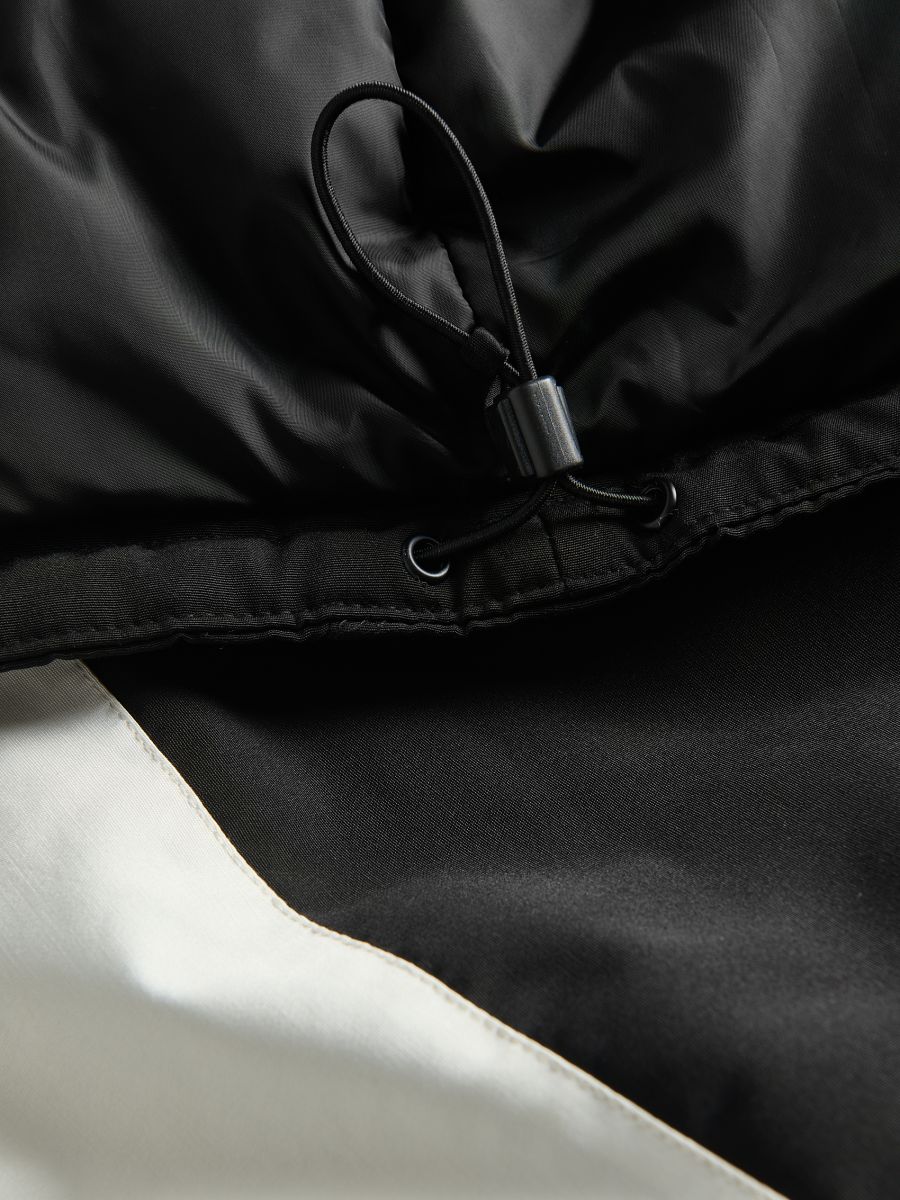 Insulated jacket with hood - black - RESERVED - 4