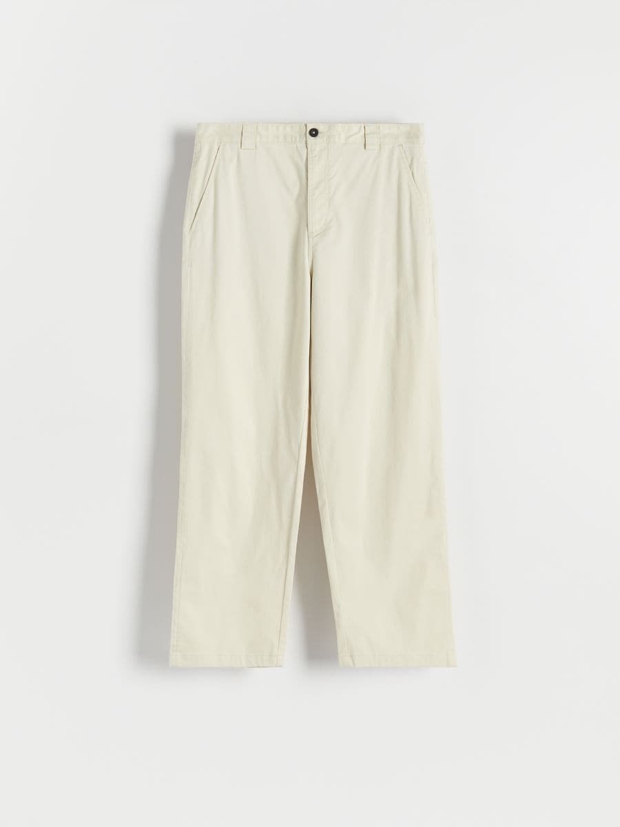 Chino pantalone - krem - RESERVED - 4