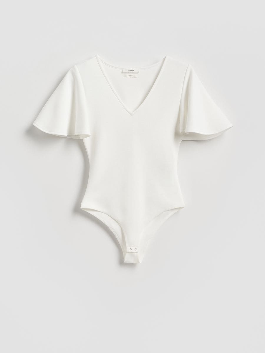 LADIES` BLOUSE BODY - alb - RESERVED