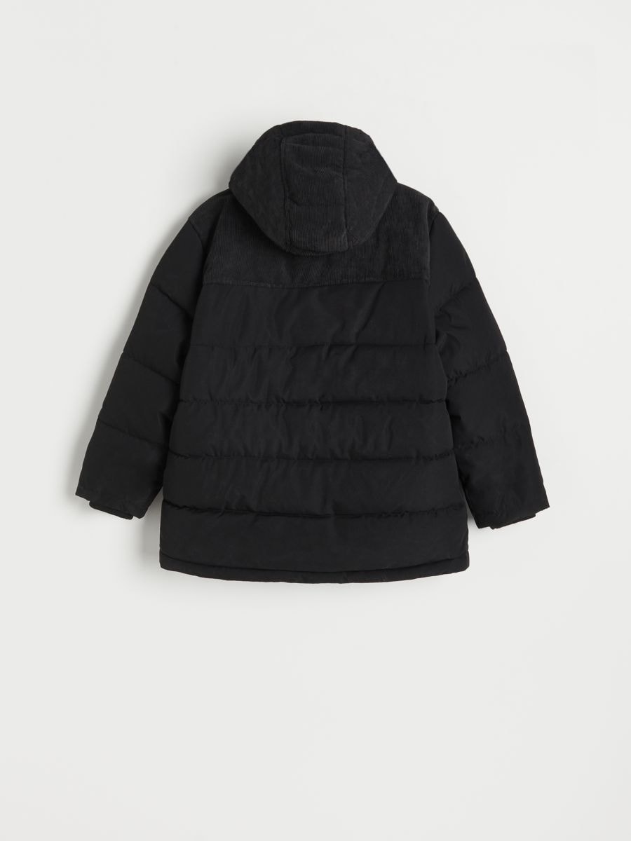 Insulated jacket with hood - black - RESERVED - 6