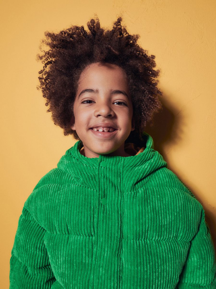 Insulated corduroy jacket - green - RESERVED - 11