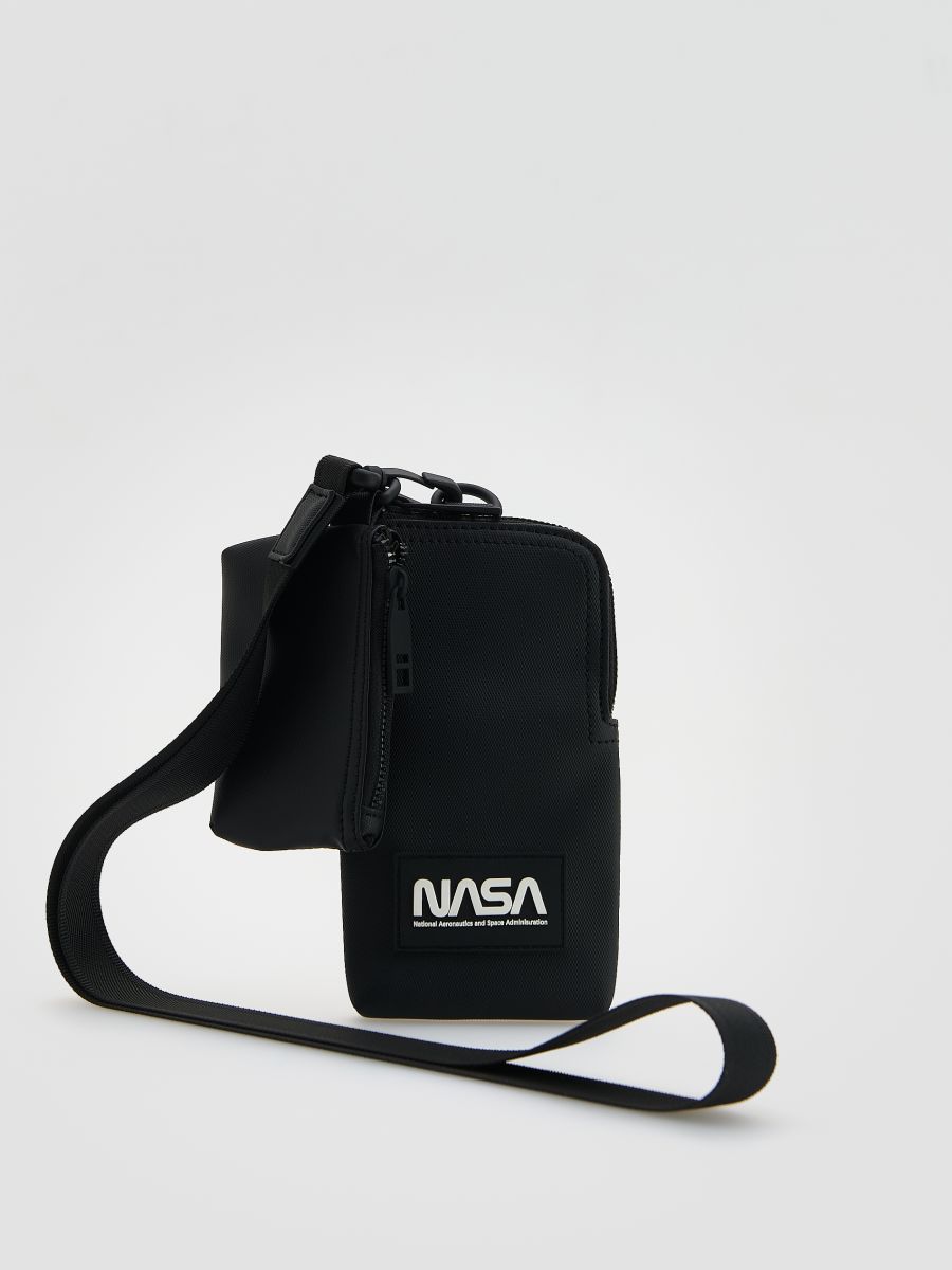 NASA wallet - black - RESERVED