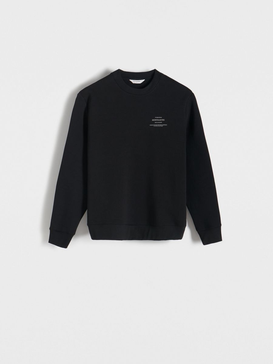 Printed sweatshirt - black - RESERVED - 4