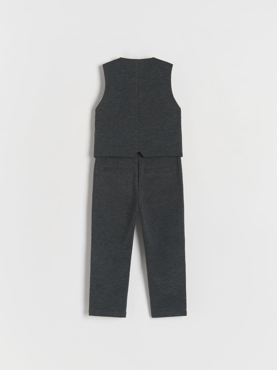 Elegant viscose blend set - dark grey - RESERVED - 2