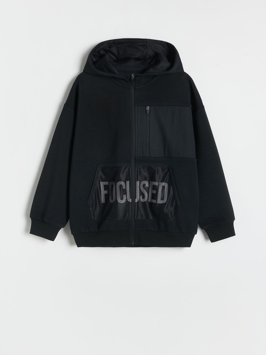 Hoody - zwart - RESERVED