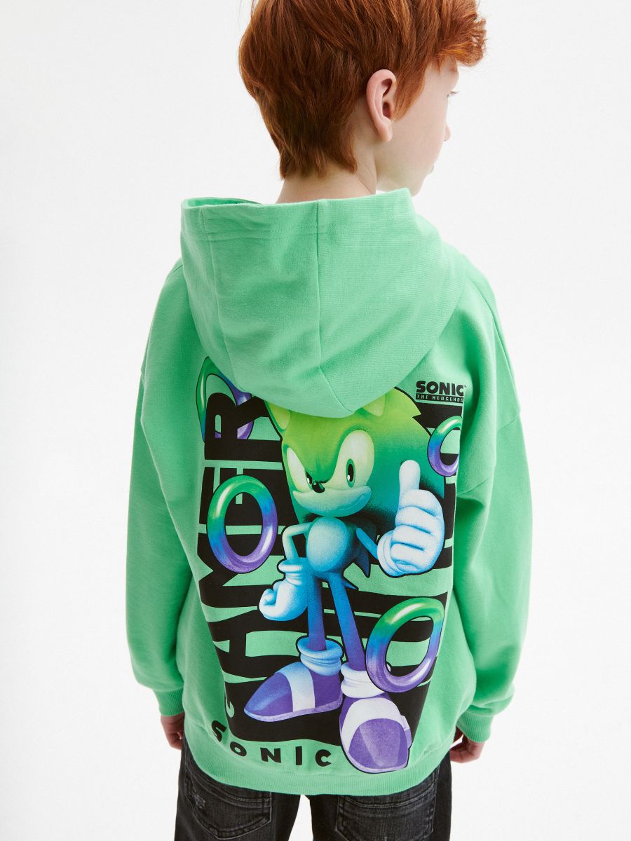 Sonic hoodie Color light green RESERVED 4221S 70X