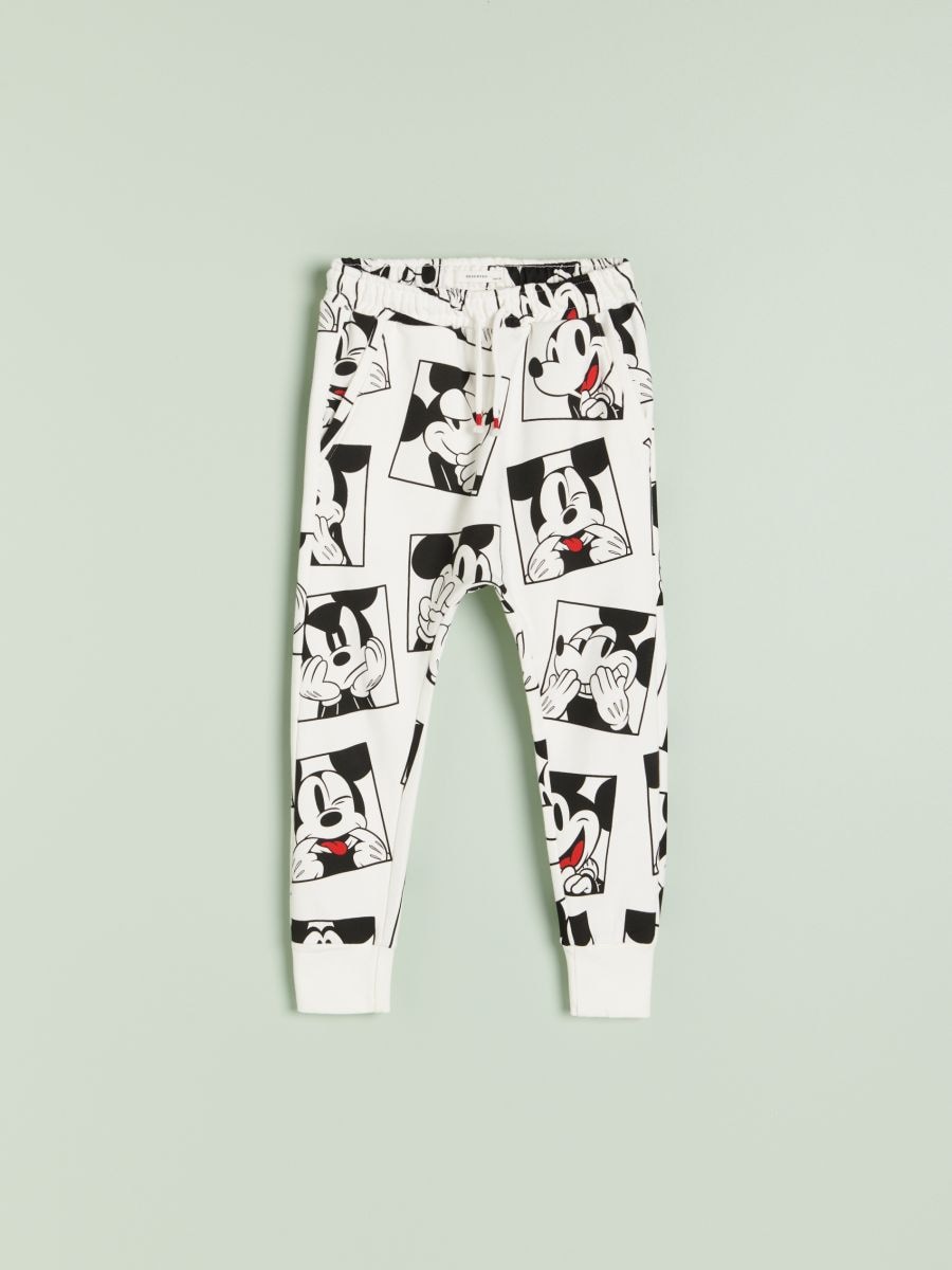 Mickey Mouse print sweatpants Color cream - RESERVED - 4223G-01X