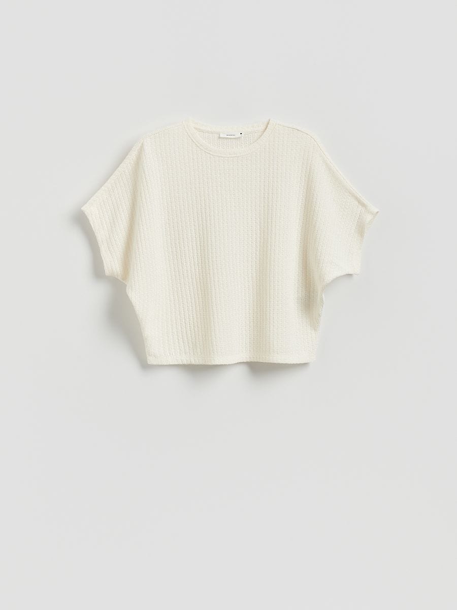 LADIES` BLOUSE - krémová - RESERVED