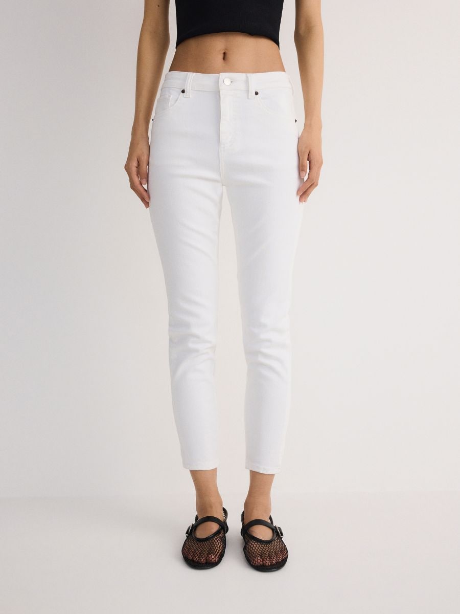 Push up jeans - white - RESERVED - 3