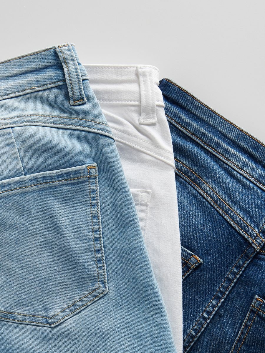 Push up jeans - white - RESERVED - 8