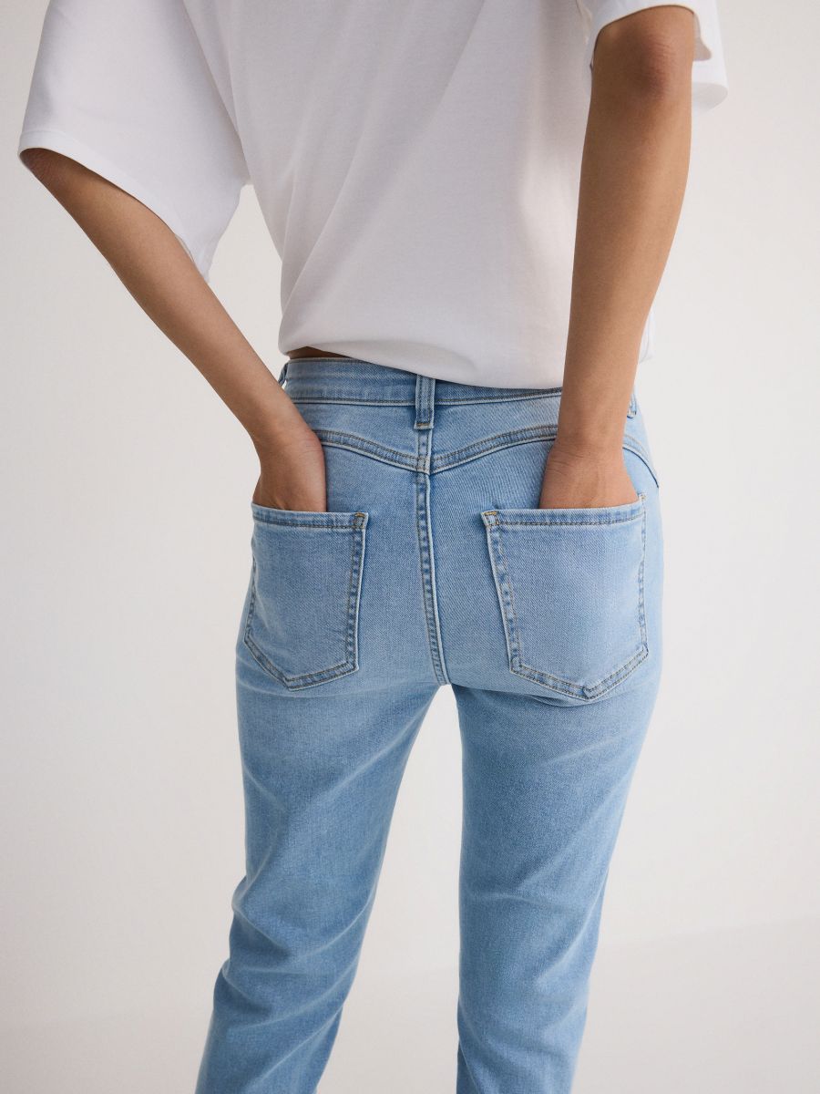 Push up jeans - blue - RESERVED - 2