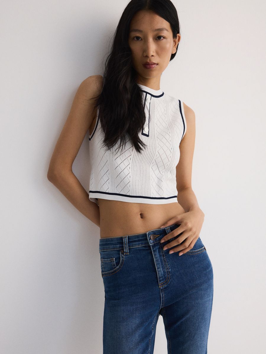Push up jeans - navy - RESERVED - 4