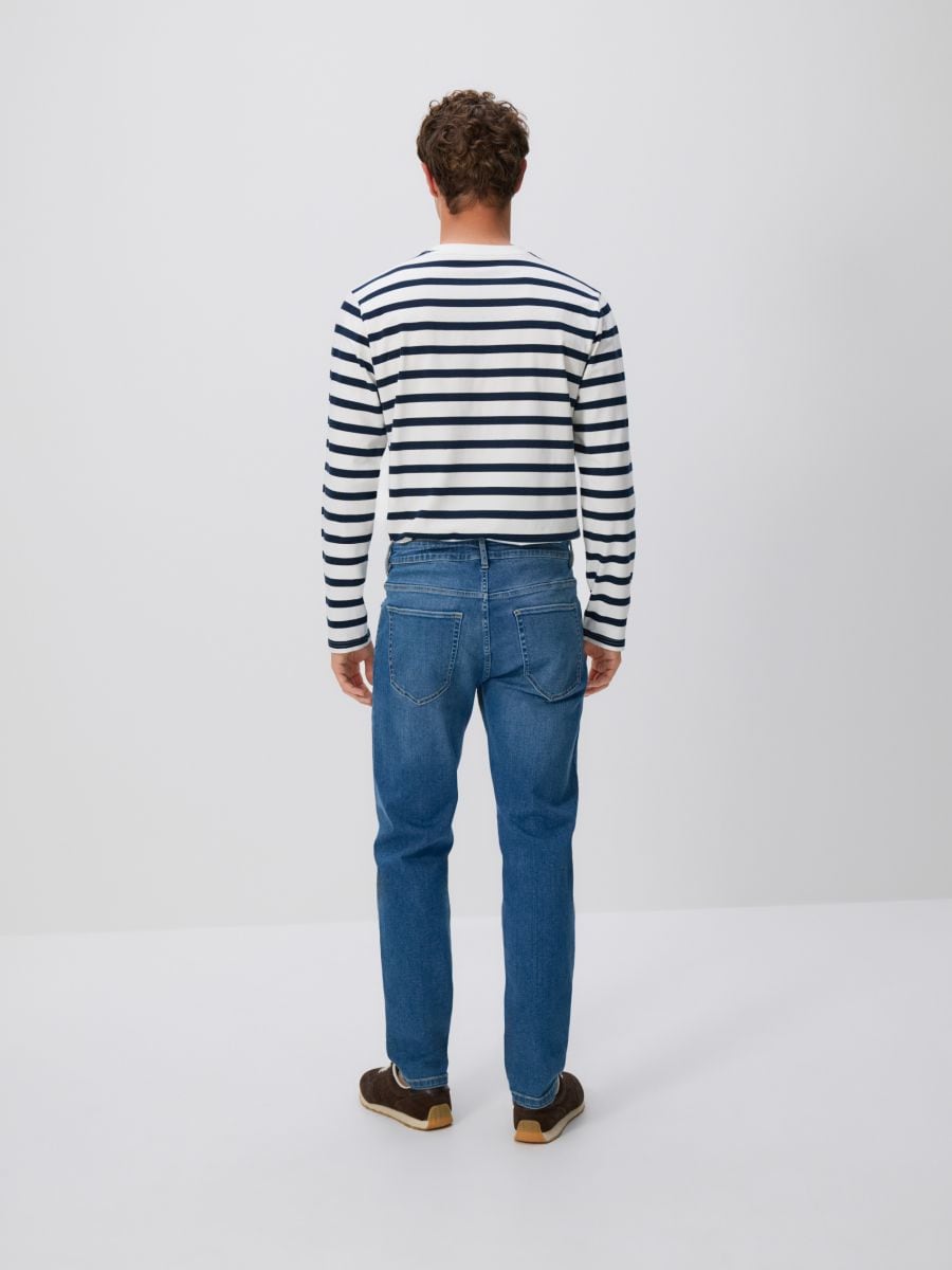 Τζιν παντελόνι slim fit - μπλε τζιν - RESERVED - 3