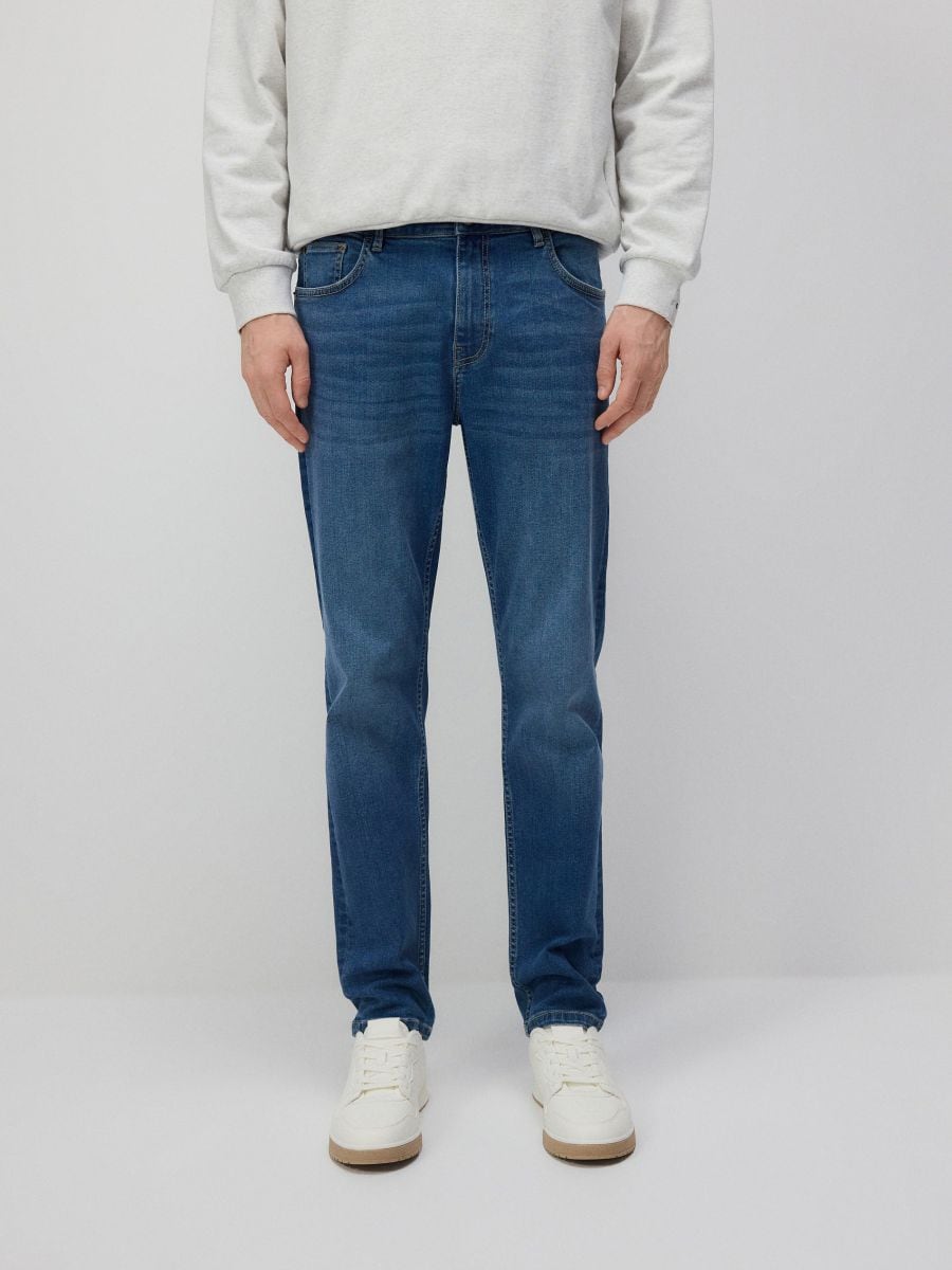 Jeans i slim fit - blå jeans - RESERVED