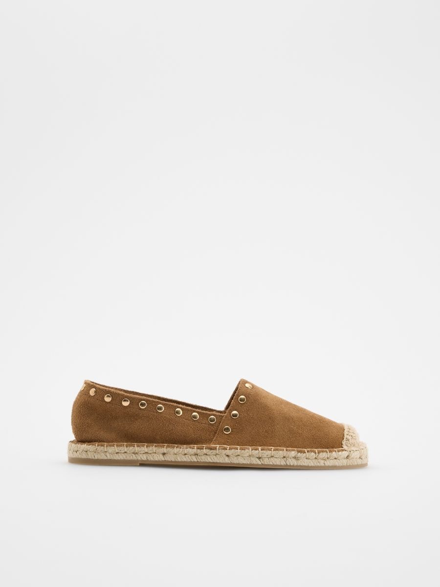 LADIES` LOAFER SHOES - ΜΠΕΖ - RESERVED