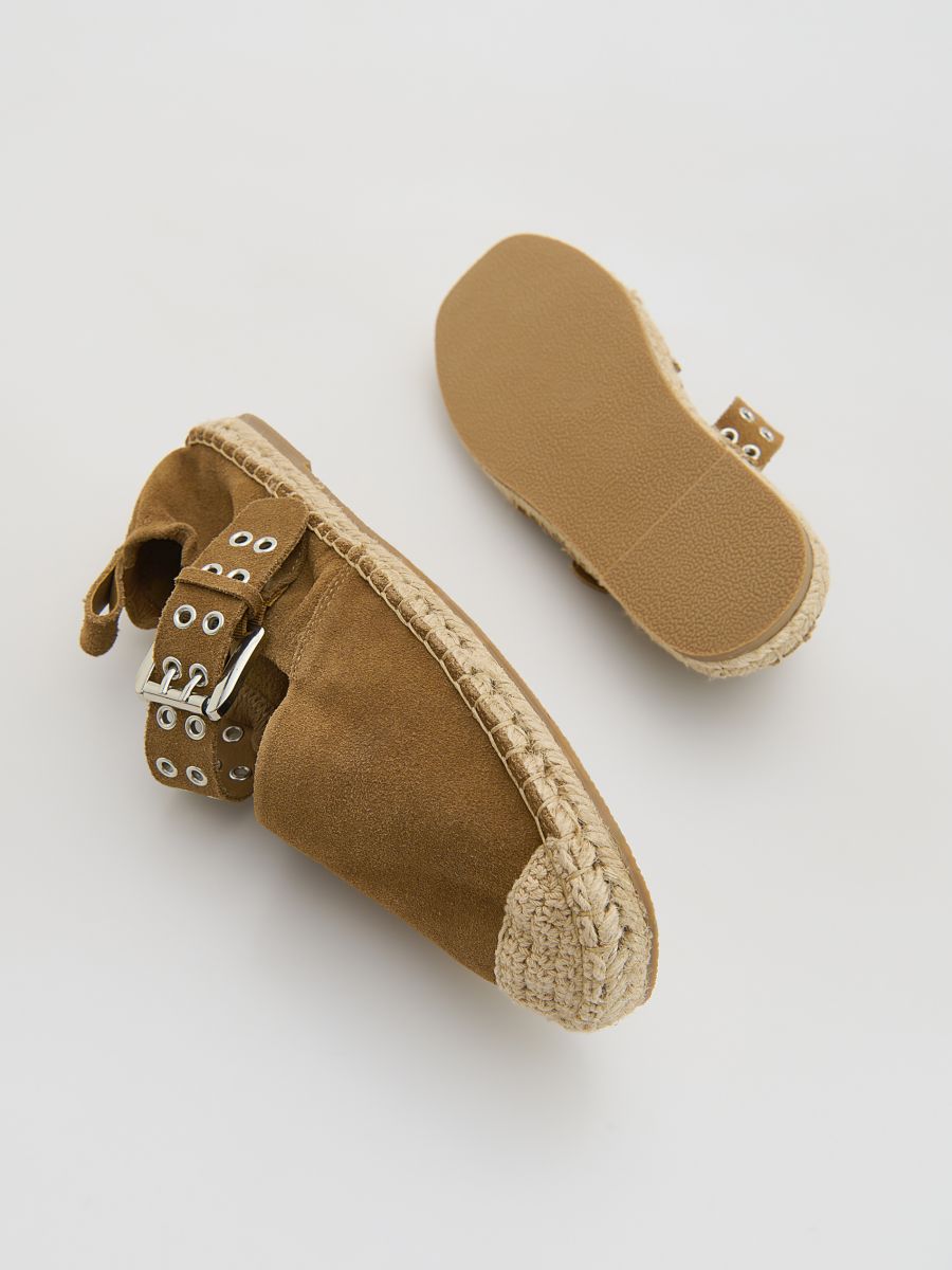 Espadrillas in pelle - beige - RESERVED - 4