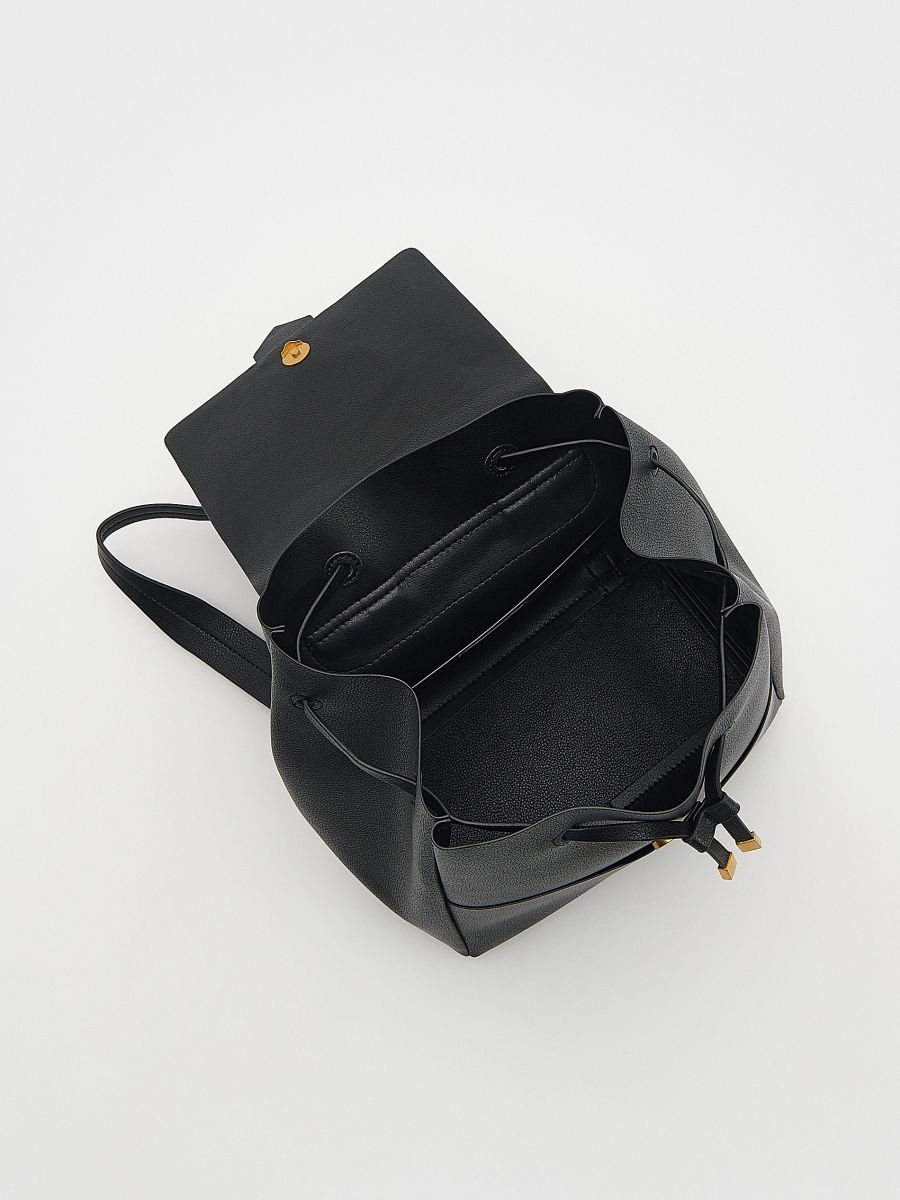 Backpack with drawstrings - black - RESERVED - 5