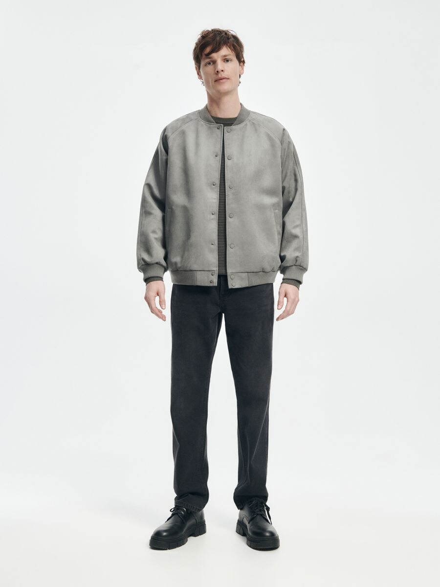 MEN`S OUTER JACKET - svetlo siva - RESERVED - 2