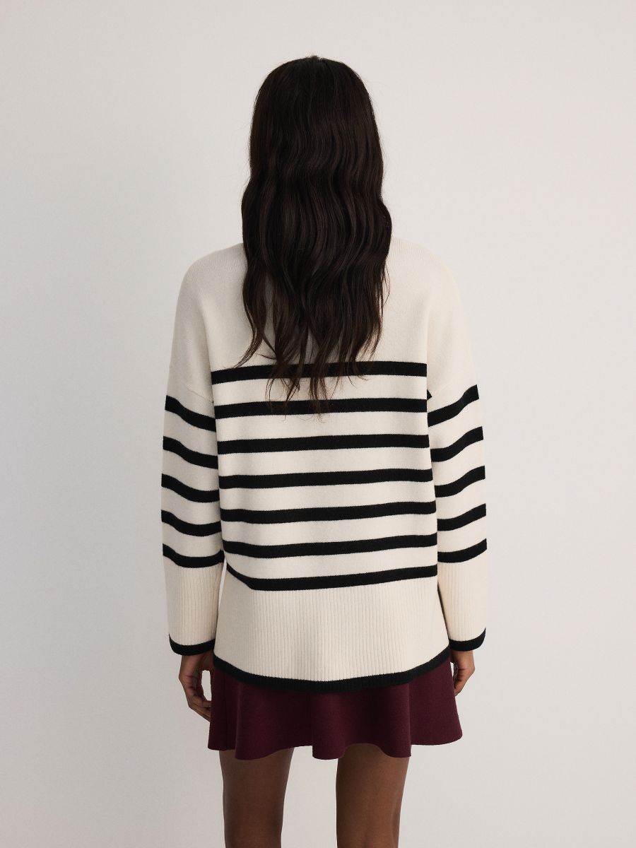 Turtleneck jumper - multicolor - RESERVED - 4