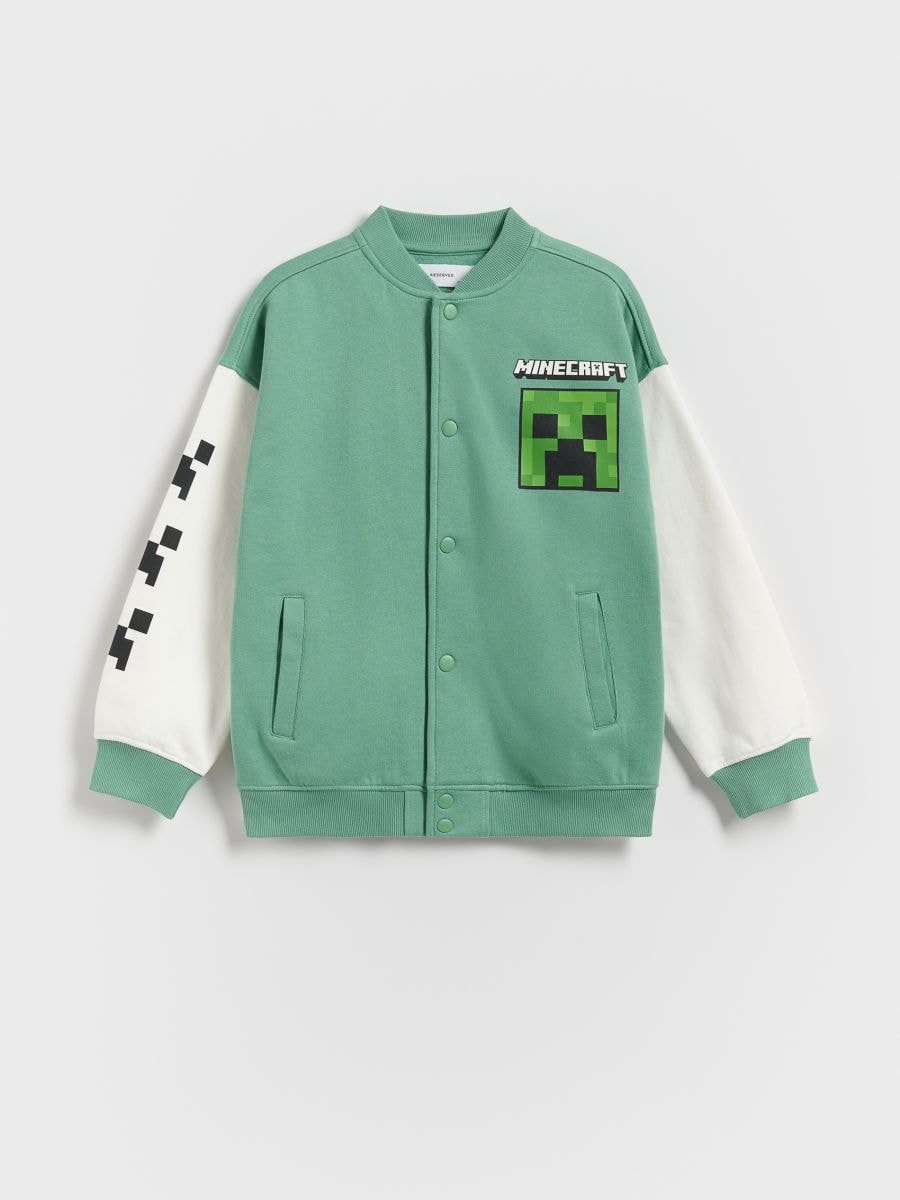 Bluza Minecraft - zielony - RESERVED