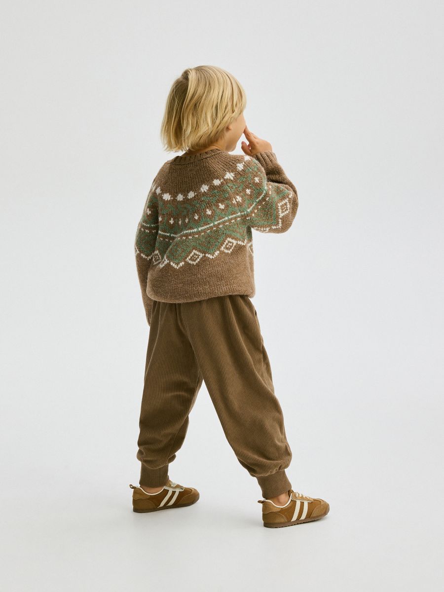 Patterned jumper - brown - RESERVED - 6