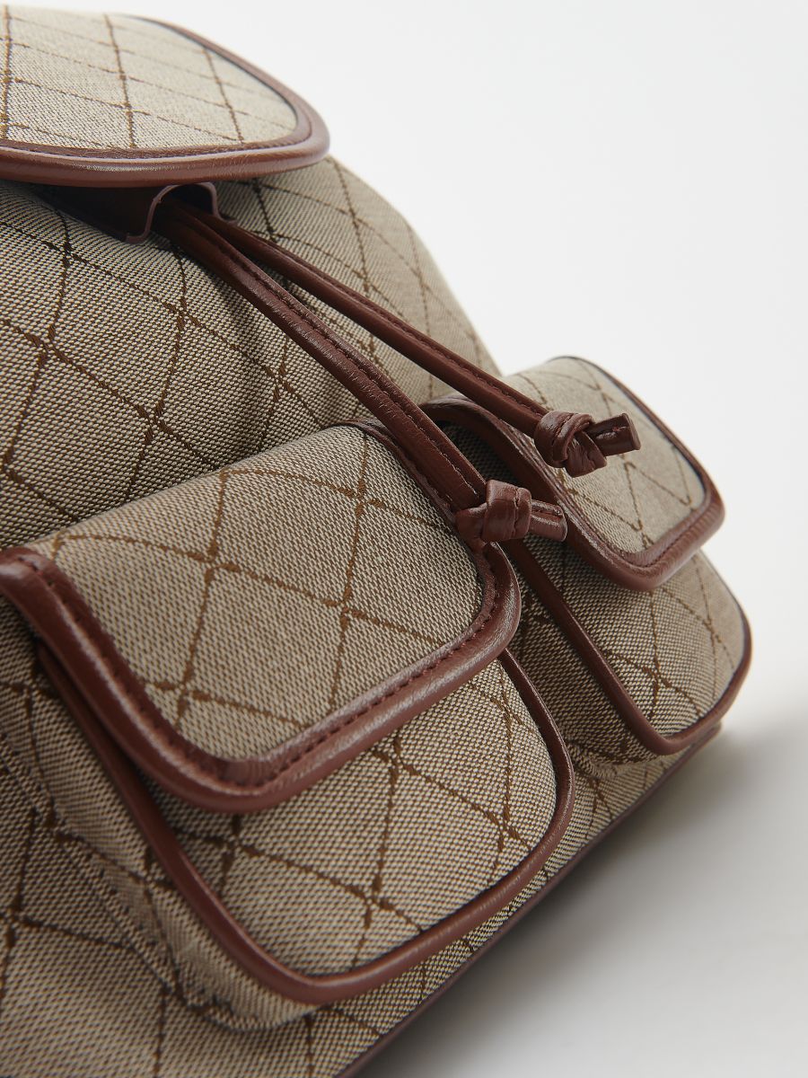 Jacquard backpack - multicolor - RESERVED - 4