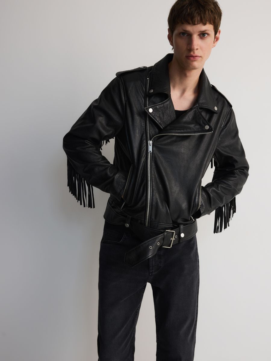 Reserved bundle discount leather jacket