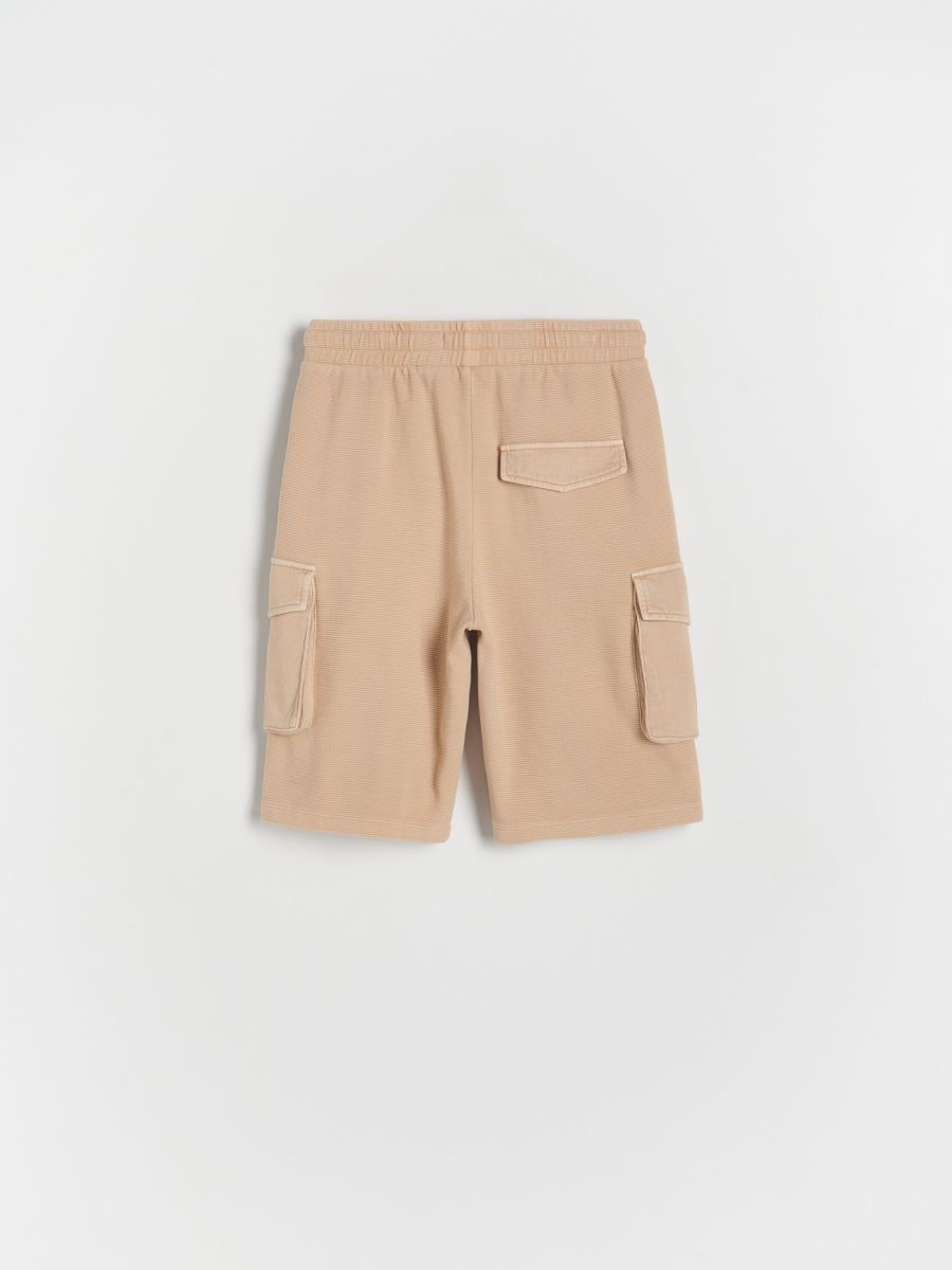 Strukturelle cargoshorts - hvedefarve - RESERVED - 3