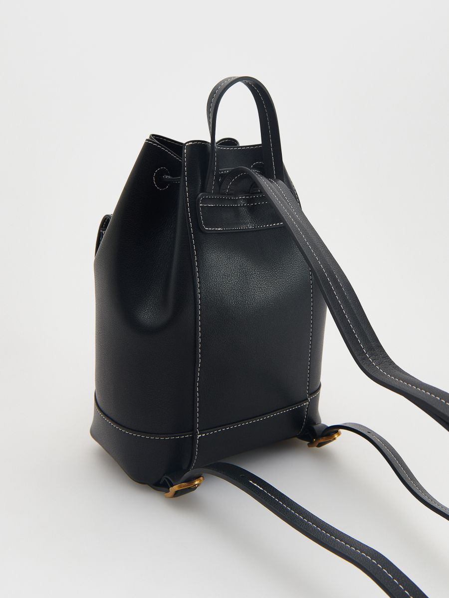 Drawstring backpack - Noir - RESERVED - 4