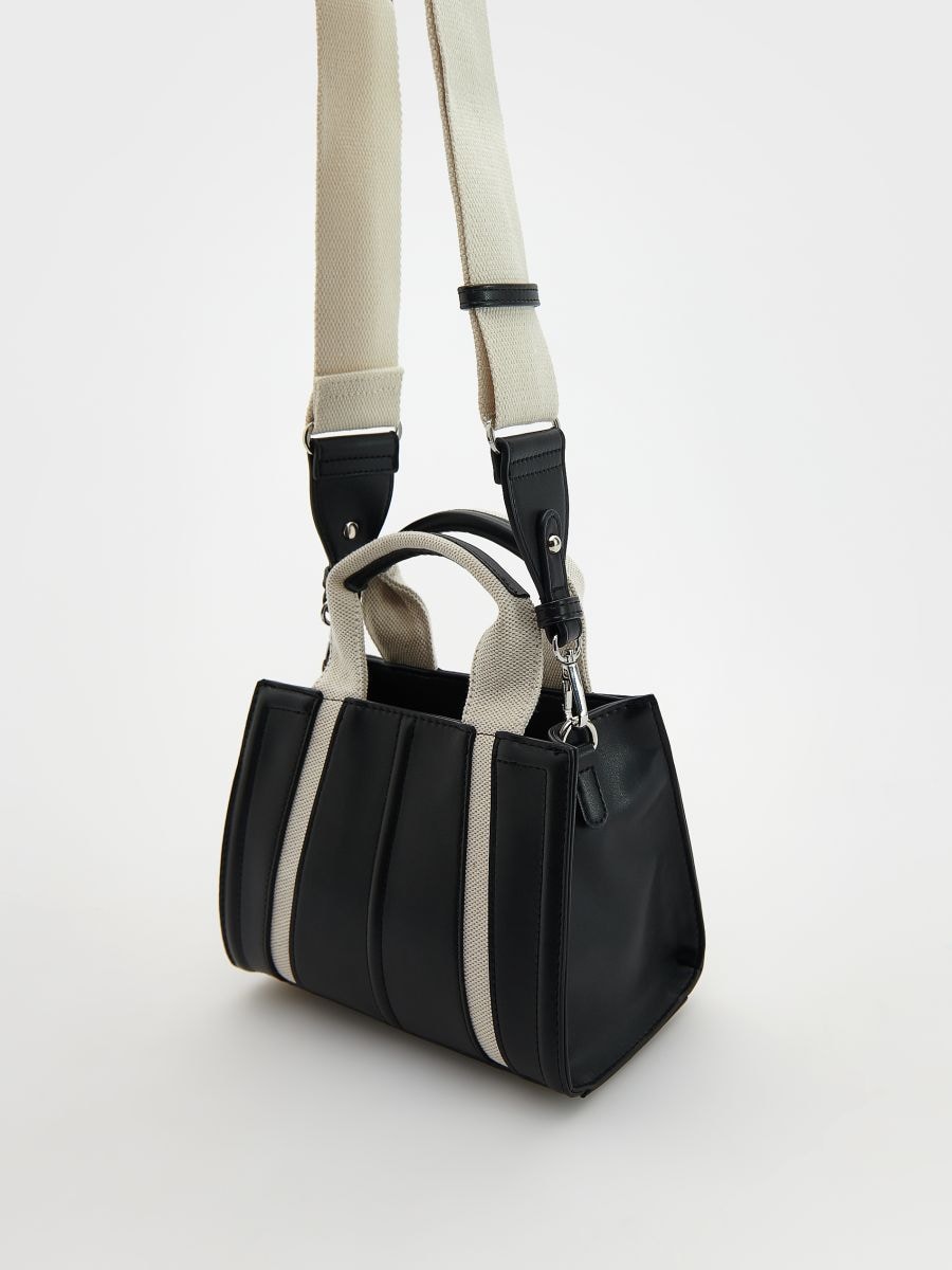 Crossbody-kott vahetükkidega - must - RESERVED - 3