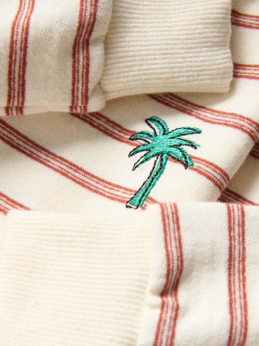 Gestreiftes Langarmshirt - creme - RESERVED - 2
