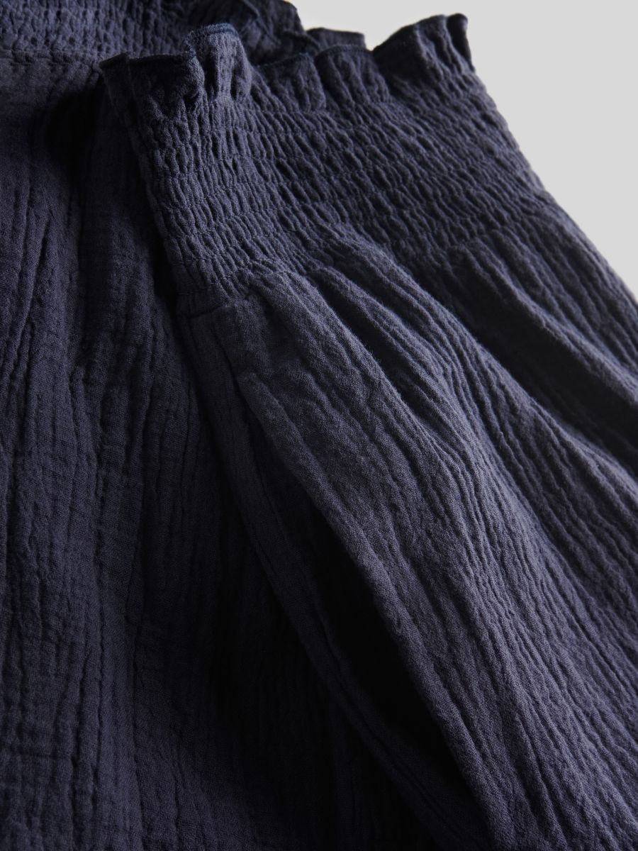 Muslin shorts - navy - RESERVED - 2