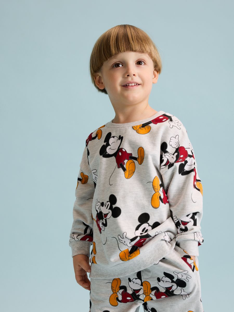 Ensemble en coton Mickey Mouse - Gris clair - RESERVED - 3