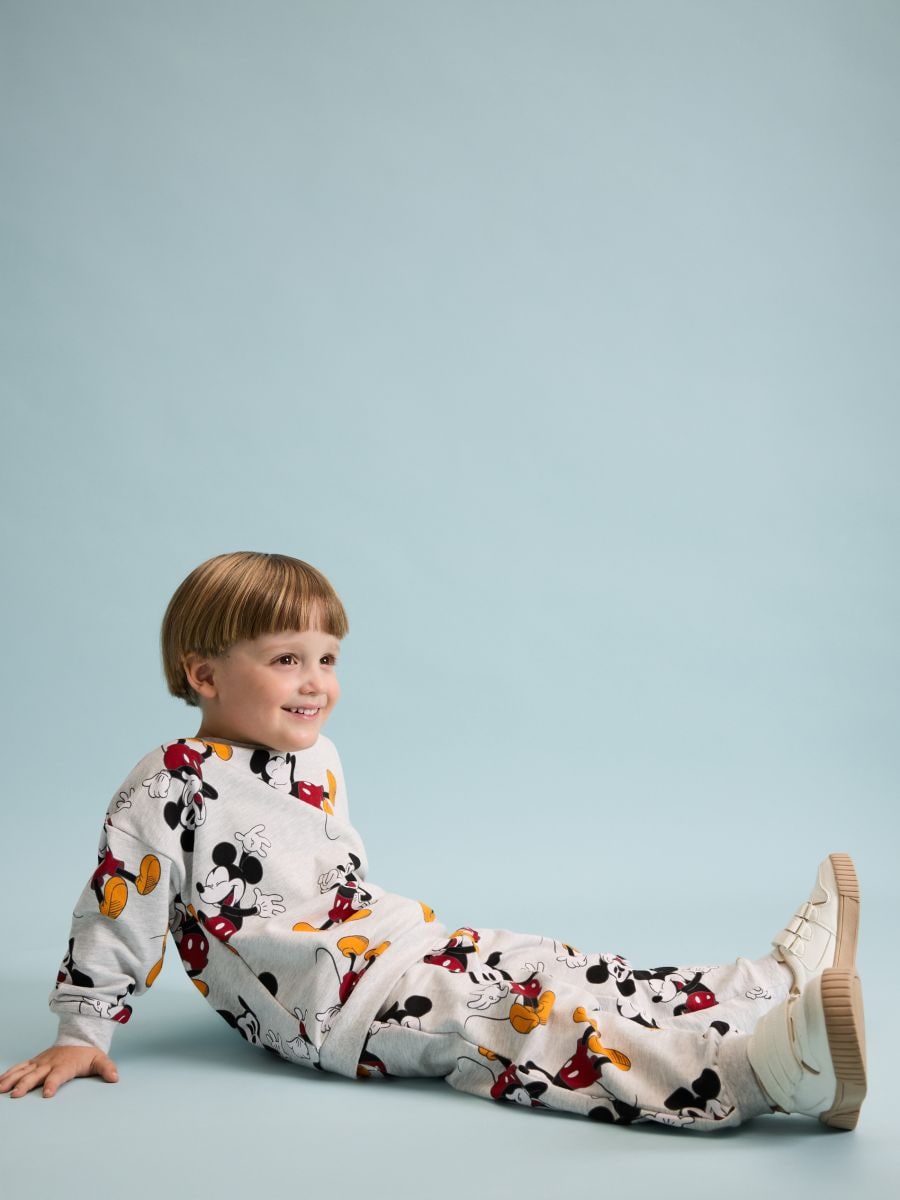 Ensemble en coton Mickey Mouse - Gris clair - RESERVED - 6