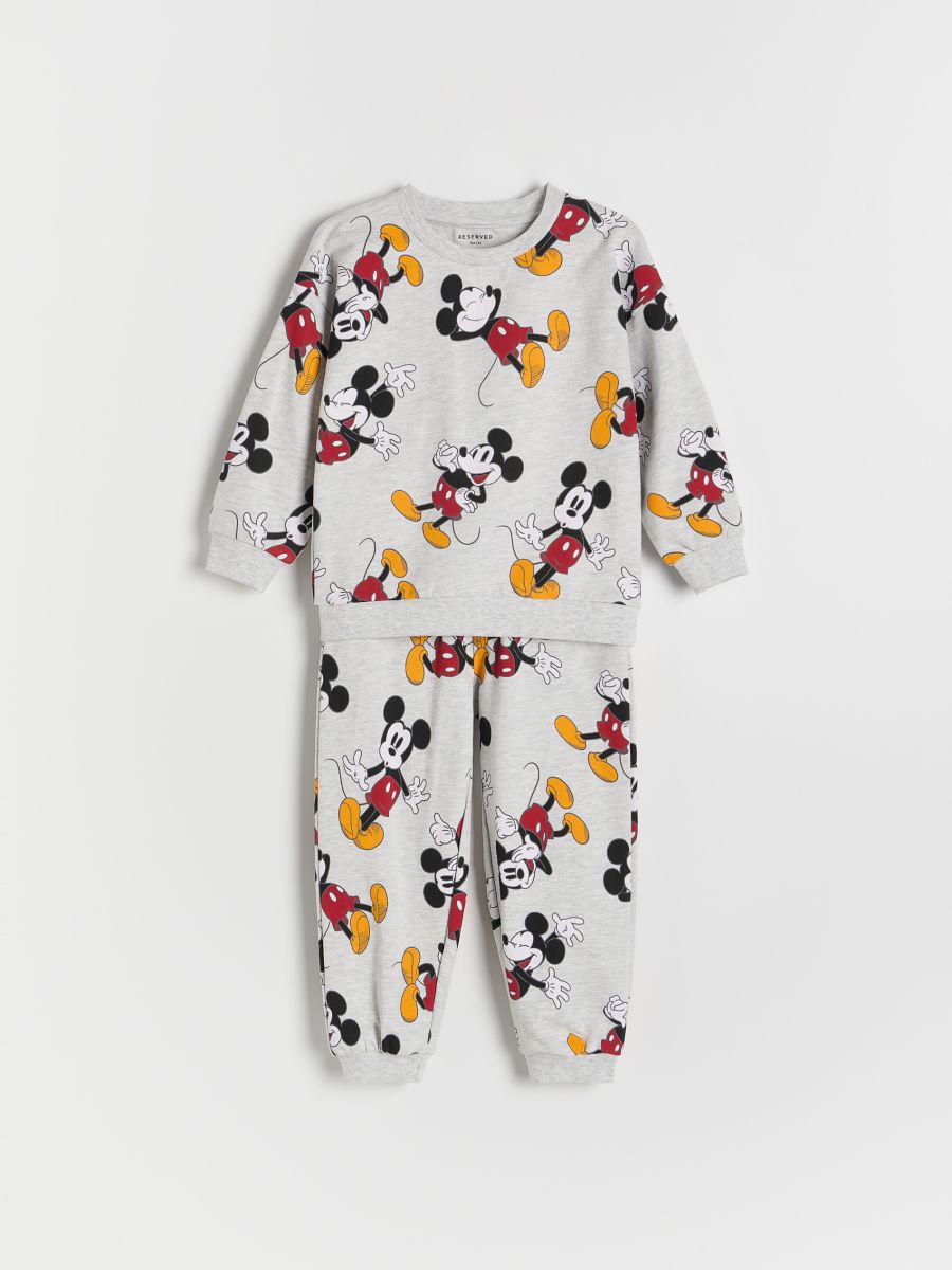 Ensemble en coton Mickey Mouse - Gris clair - RESERVED - 2