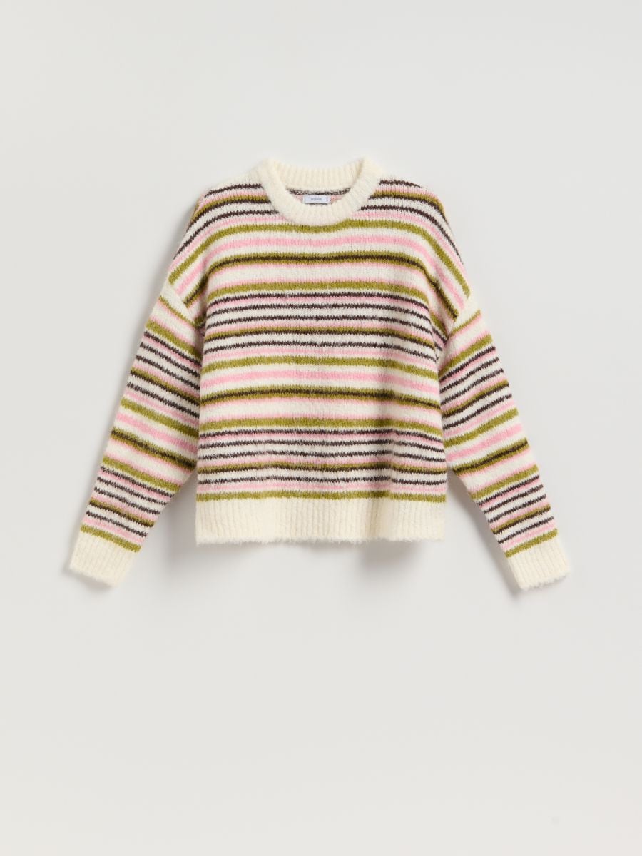 Striped jumper - multicolor - RESERVED