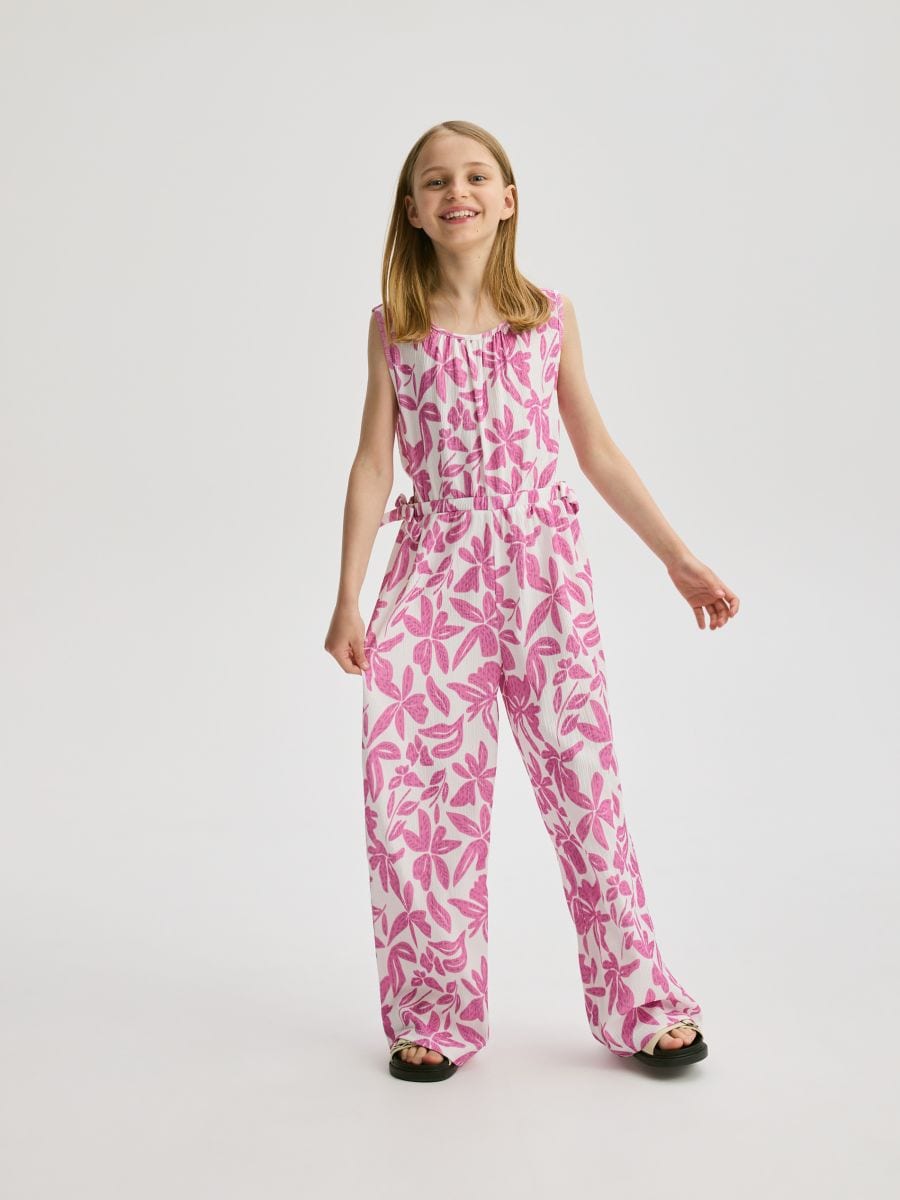 Patterned jumpsuit - multicolor - RESERVED - 2