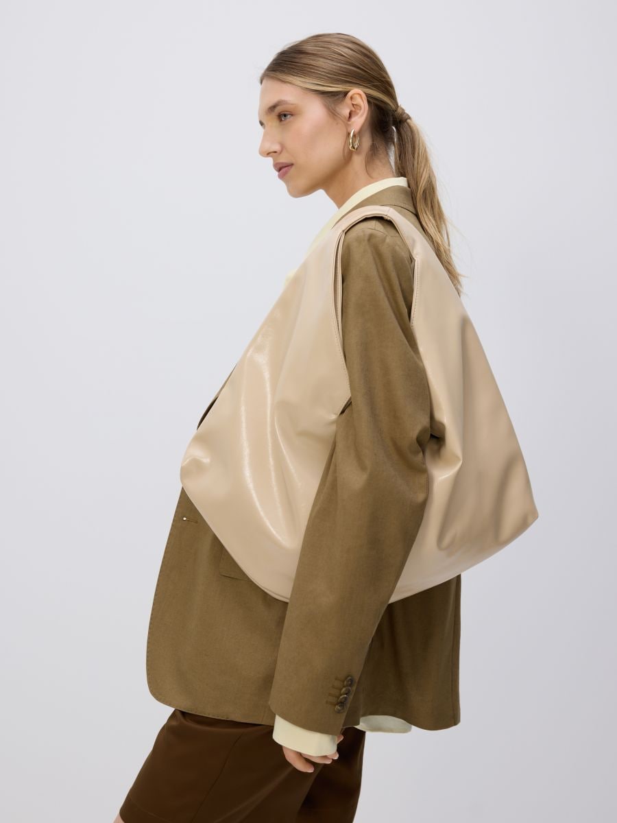 Hobo bag - cream - RESERVED - 2