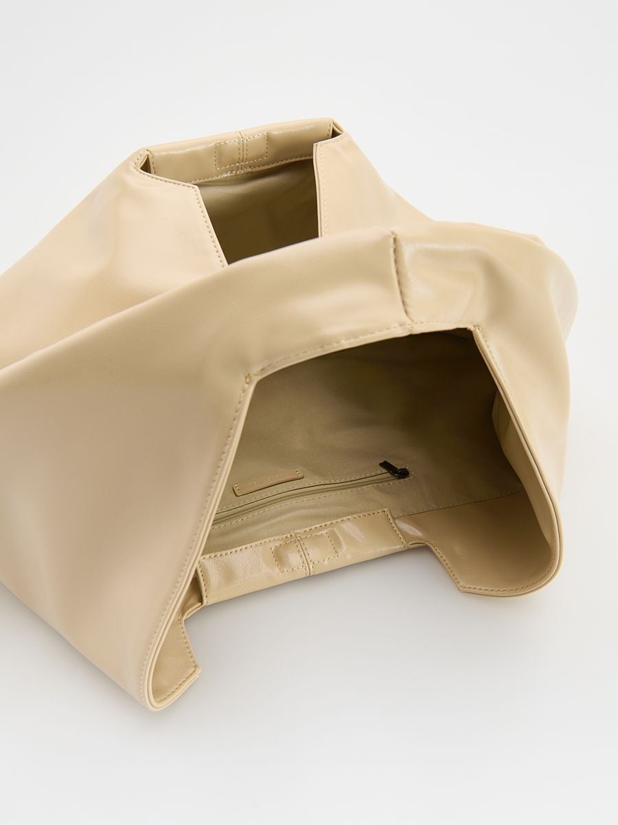 Hobo bag - cream - RESERVED - 6
