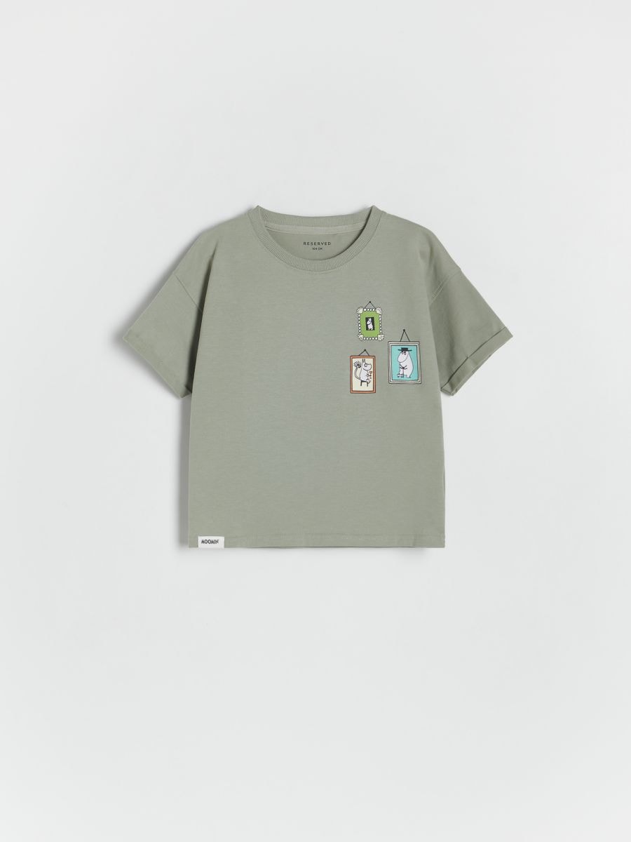 BABIES` T-SHIRT - pale green - RESERVED