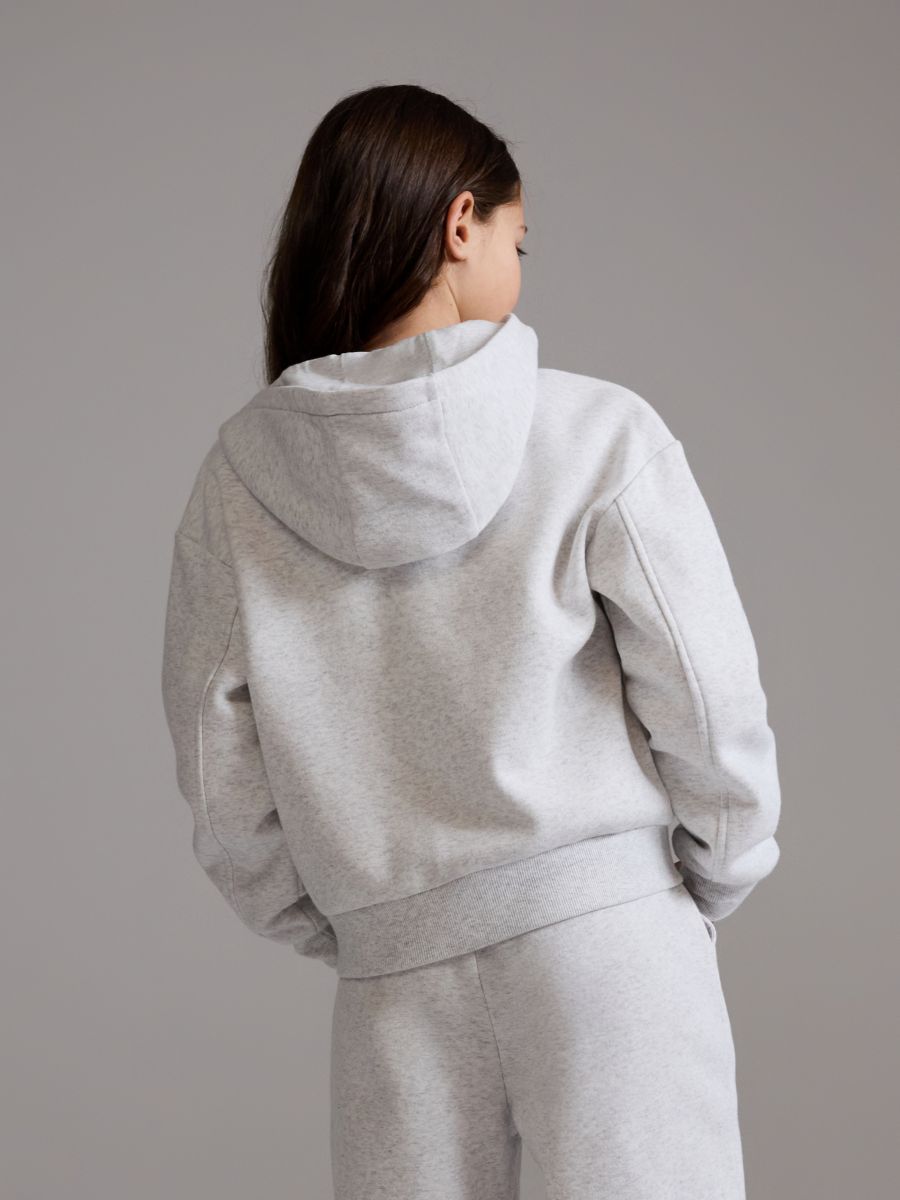 Hoodie - light grey - RESERVED - 9