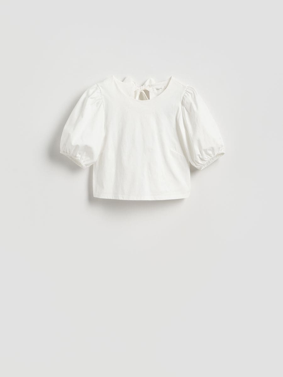 LADIES` BLOUSE - valge - RESERVED