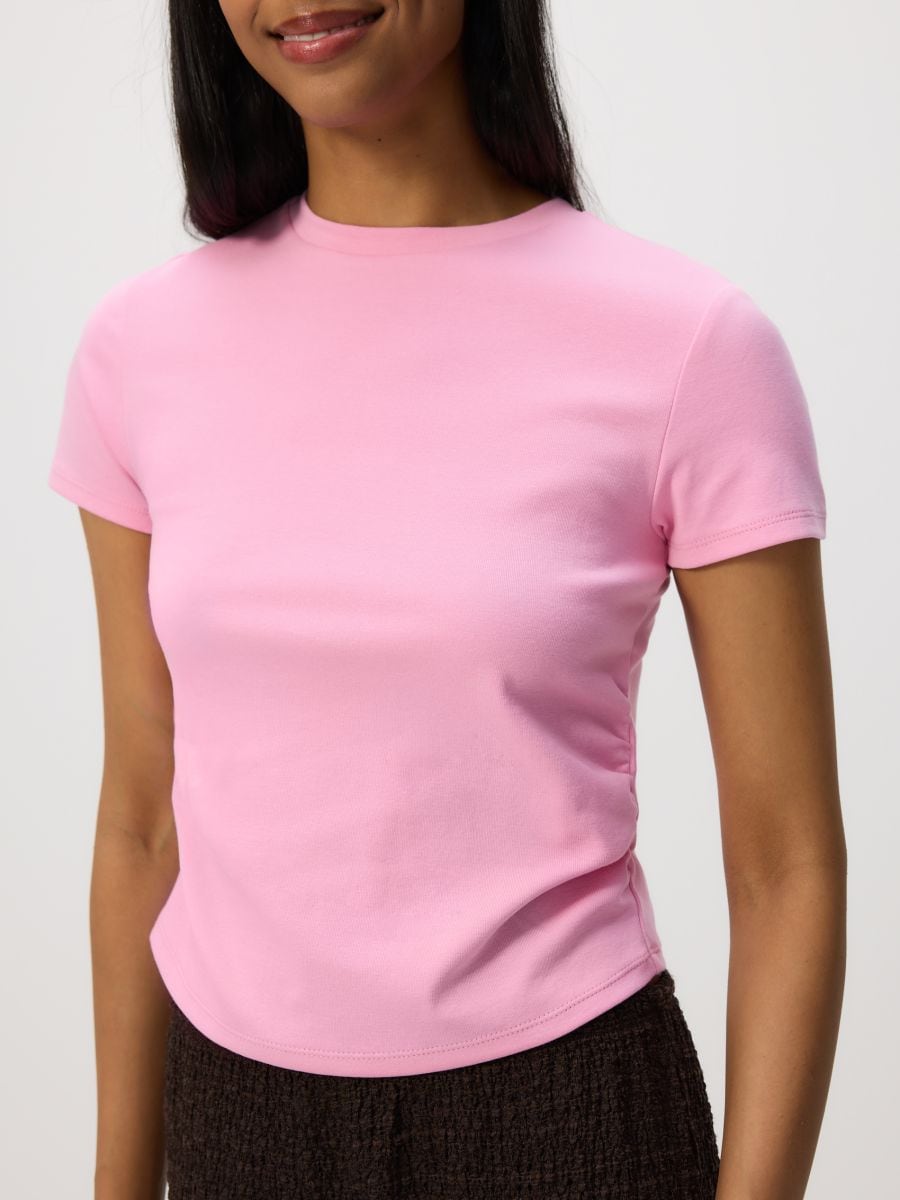 LADIES` BLOUSE - pastel pink - RESERVED - 2