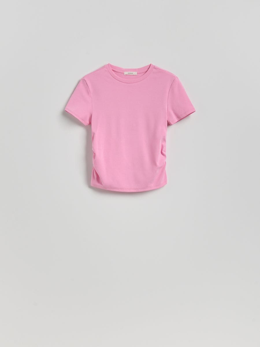 LADIES` BLOUSE - pastel pink - RESERVED - 4