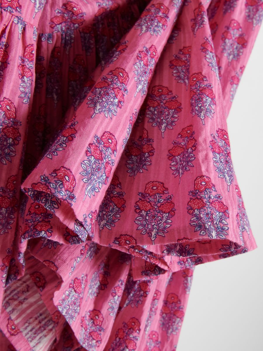 LADIES` DRESS - шарено - RESERVED - 5