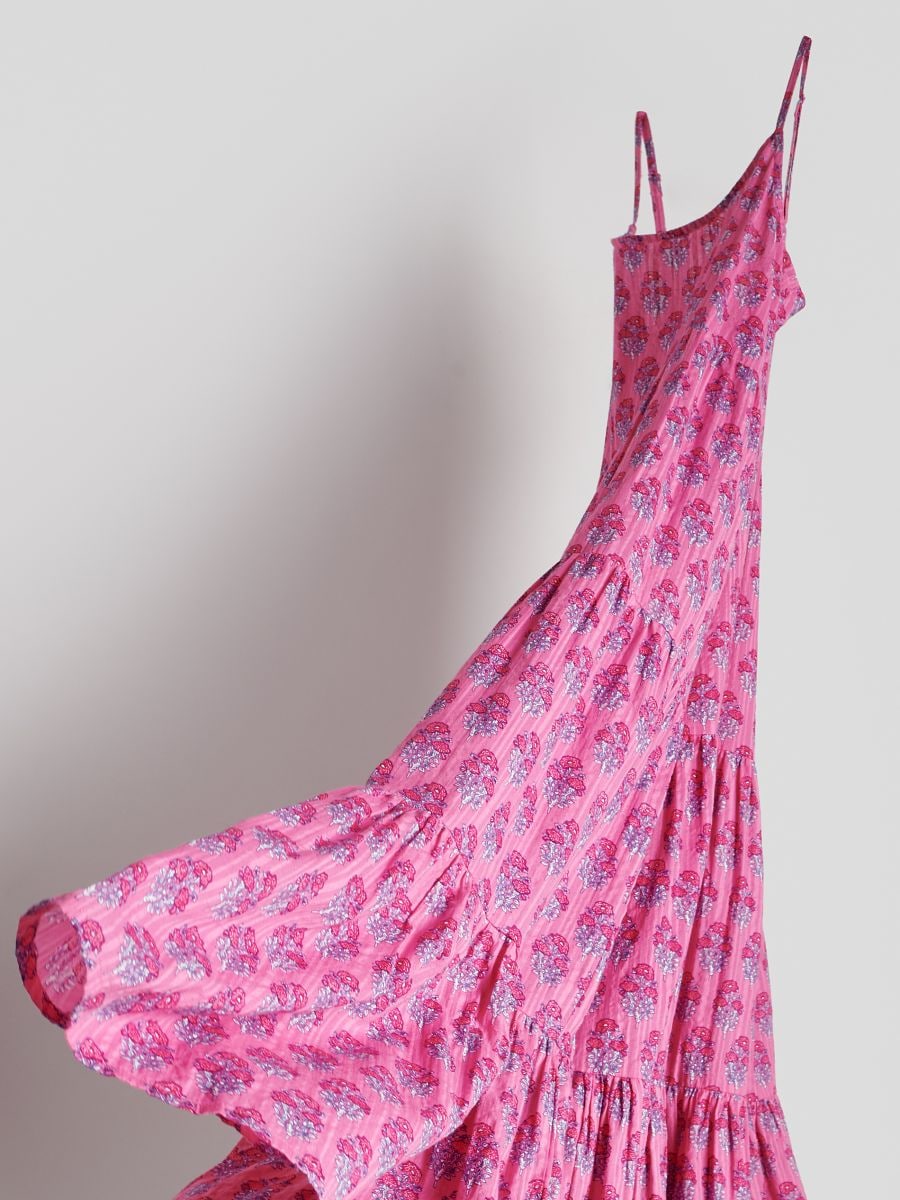 LADIES` DRESS - шарено - RESERVED - 6